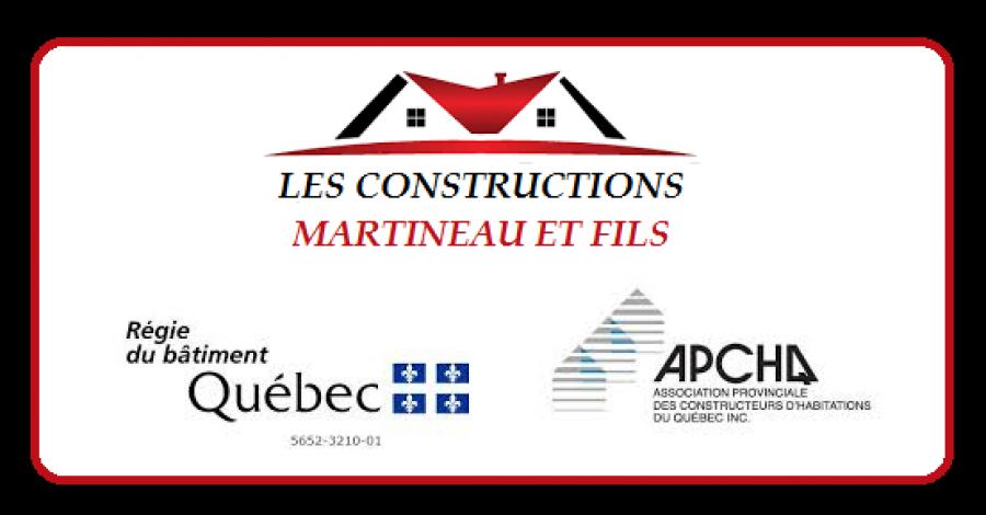 LES CONSTRUCTIONS MARTINEAU ET FILS INC. Logo